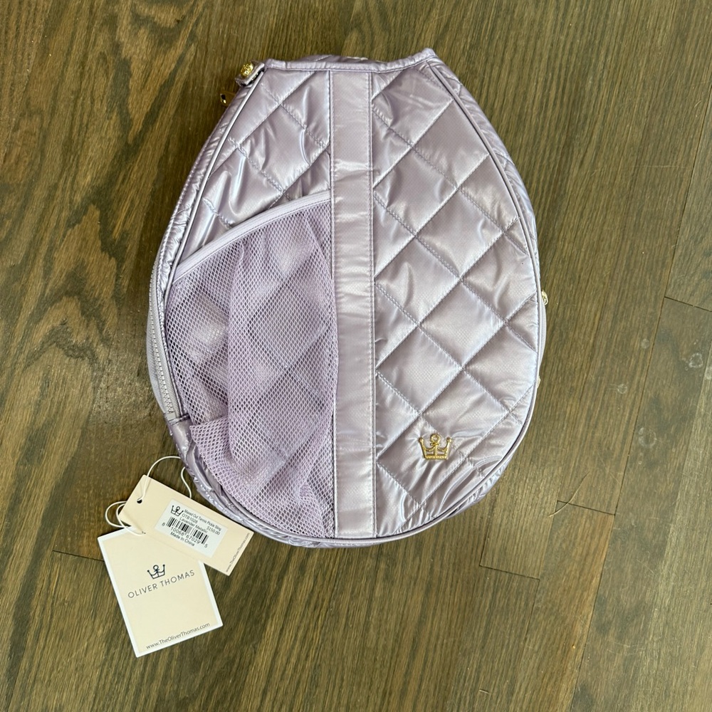 Oliver Thomas maxed out Crossbody metallic lavender